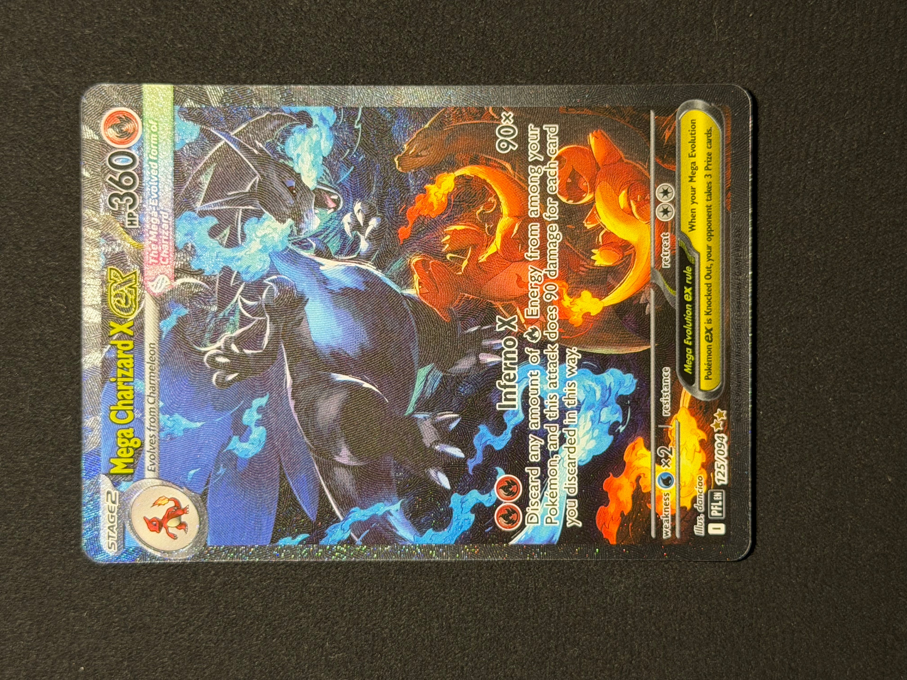 Mega Charizard X EX 125/094