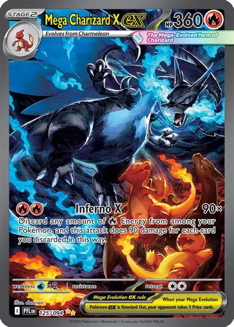 Mega Charizard X EX 125/094